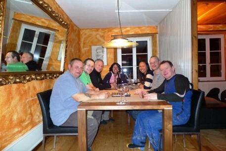 Charlie, John, Pedro, Corinne, Yong, André, Martyn