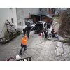 Hubi mit seiner Liebklingsjacke... wo gehts zur nächsten Baustelle.....