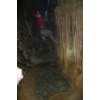 Versinterter Wasserfall, Bodenbecken